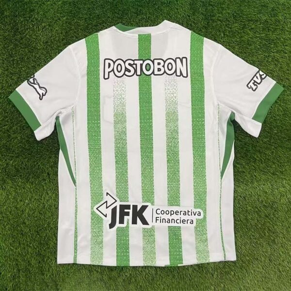 Atlético Nacional 2025/26 ALL Sponsor Home Jersey - Image 2