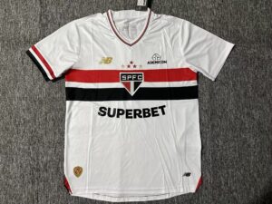 2025/26 São Paulo Home Jersey S-XXXXL