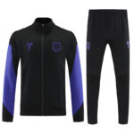 2526 barcelona long zipper  purple black kit S-XXL - Imagem 2