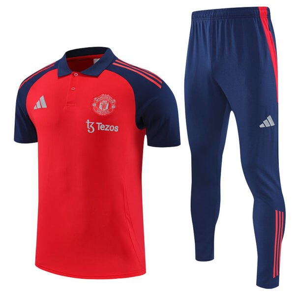 2526   Polo M-U kit training suit  red S-XXL