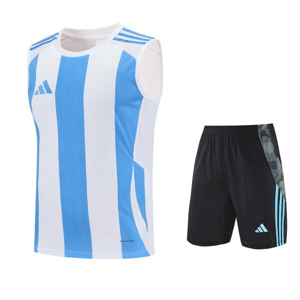 2526 adidas casual training blue and white vest S- XXL
