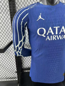 2526 PSG Fourth Away player version Long sleeves S-2XL - Imagem 7