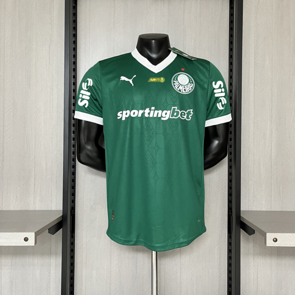 2526  player version Palmeiras home all sponsor S-4XL - Image 2