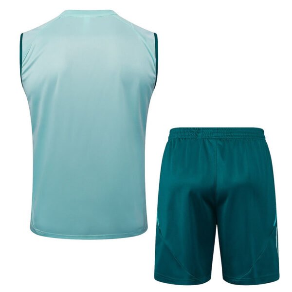 D1253  2526 Cruzeiro Light Blue Vest training kit S-4XL - Image 2