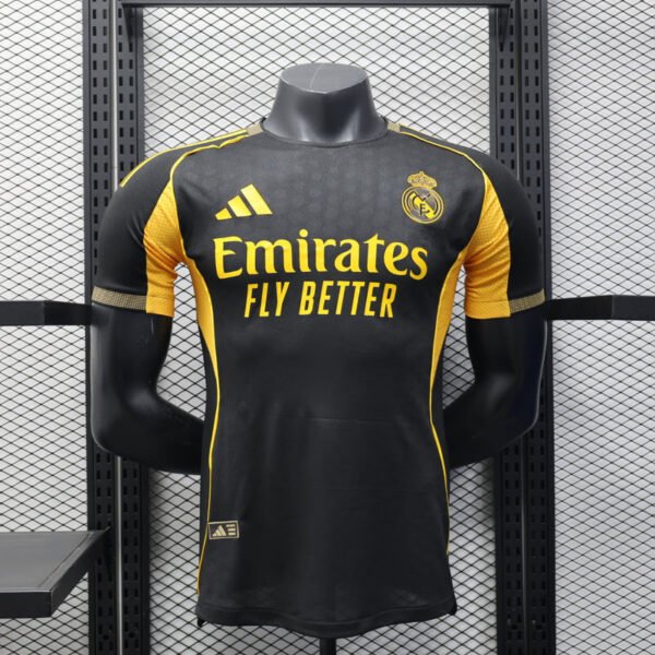 2526 Real Madrid Special Gold Black S-2XL