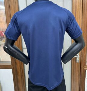 2526 Flamengo training suit blue round neck S-4XL - Imagem 2