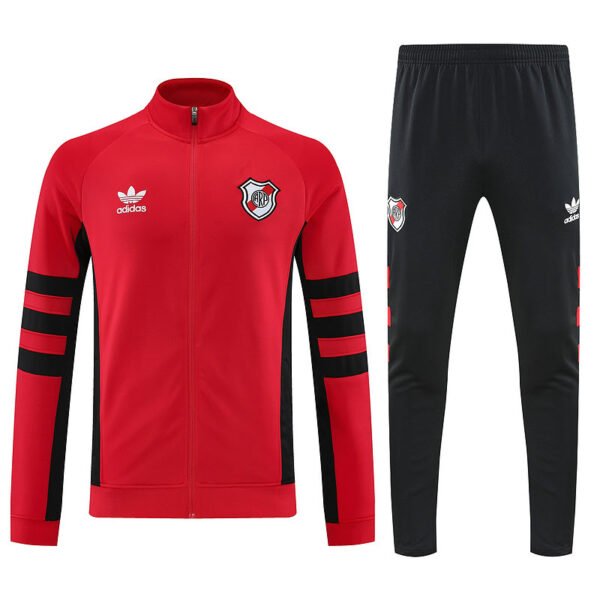 2526 River plate long zipper  red training kit S-XXL - Image 7