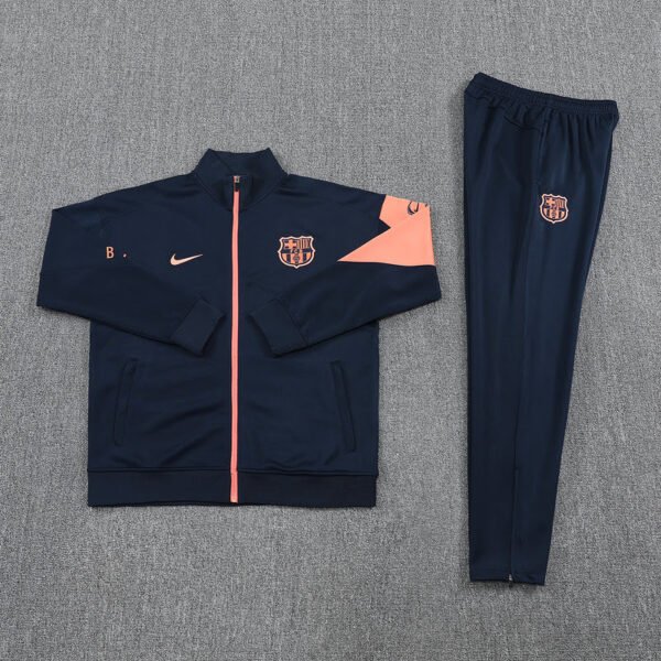 2526 barcelona long zipper black pink kit S-XXL - Image 6