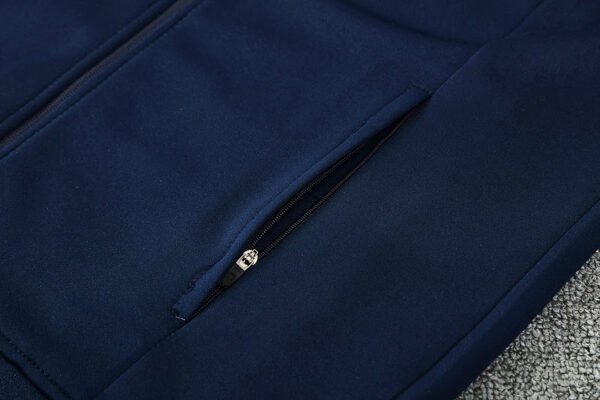 2526 Colombia  long zipper 100 anniversary deep blue kit S-XXL - Image 4