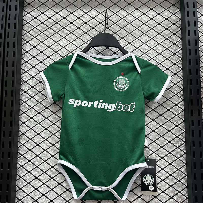 ttj3ovfv2mg.jpg 25/26 Palmeiras Home Baby jersey - Imagem 1