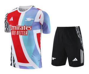 D1278 2526 Arsenal mix color training  kit S-XXL