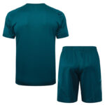 D1252  2526 Cruzeiro Light Blue Green training kit S-4XL - Imagem 2