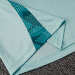 D1253  2526 Cruzeiro Light Blue Vest training kit S-4XL - Imagem 4