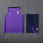 D1288 2025/26 Corinthians purple kit Vest S-2XL - Imagem 6