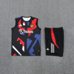 2526 Manchester united mix color taining suit  vest S-XXL - Imagem 5