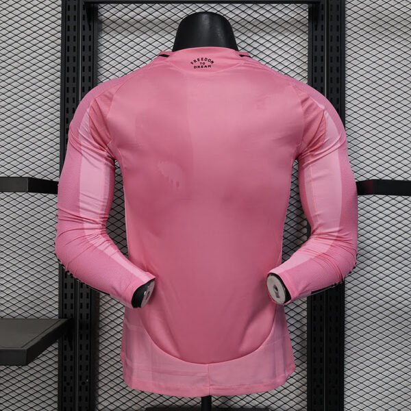 2526 Miami player Home Long Sleeves S-XXL - Image 2