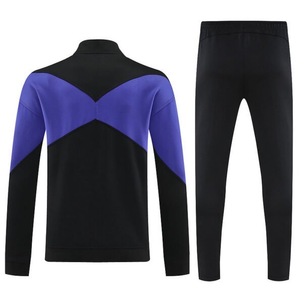 2526 barcelona long zipper  purple black kit S-XXL - Image 3