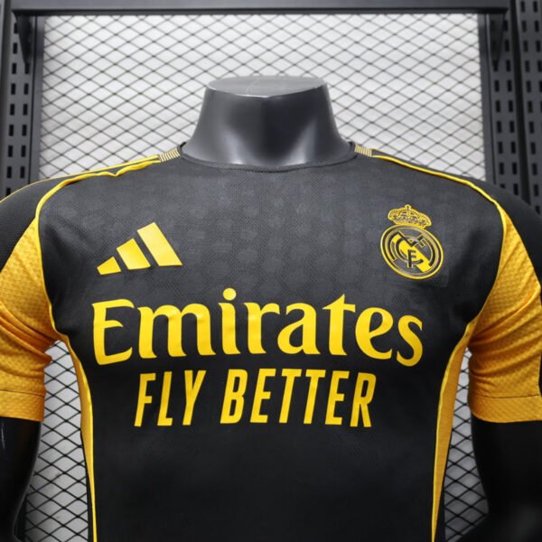 2526 Real Madrid Special Gold Black S-2XL - Image 4