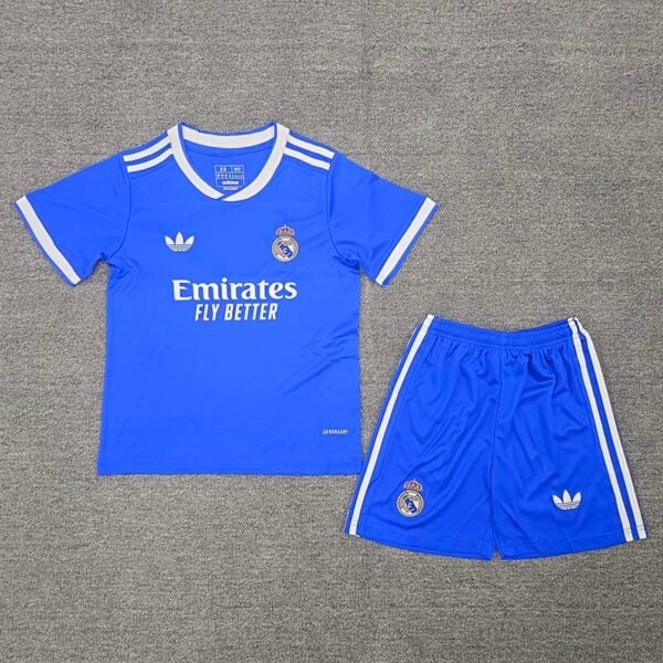2526 real madrid Third Away kid kit 16-28