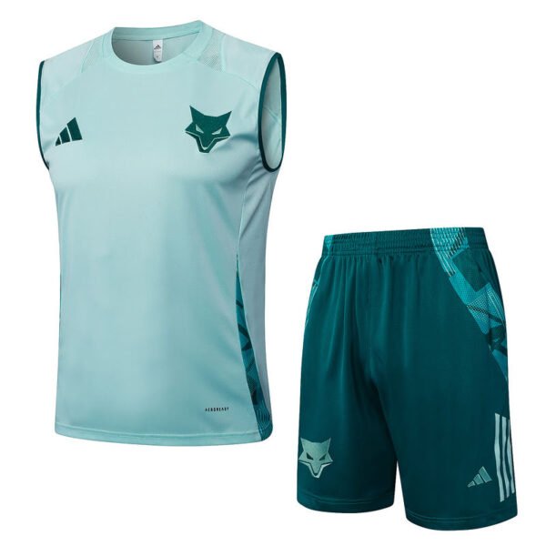 D1253  2526 Cruzeiro Light Blue Vest training kit S-4XL