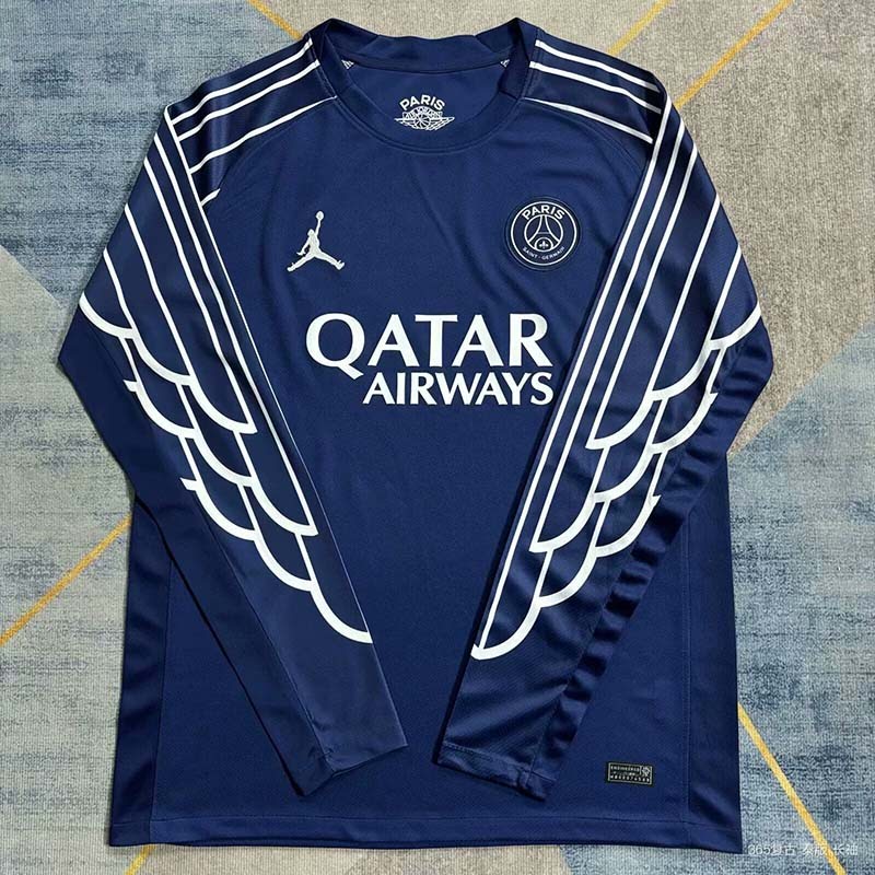 ycnwrzjmugm.jpg 2526 PSG Fourth Away Long Sleeves S-2XL - Imagem 1