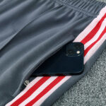 2526 M-U long zipper red   with  gray  kit S-XXL - Imagem 5