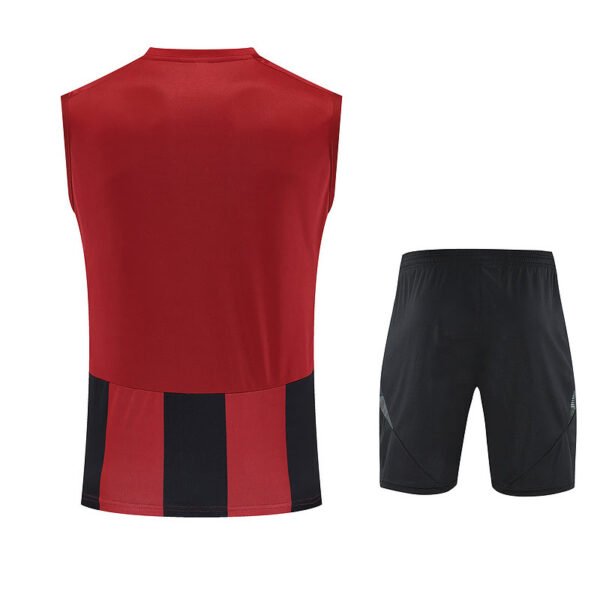 2526 adidas casual training black and red vest S- XXL - Image 2