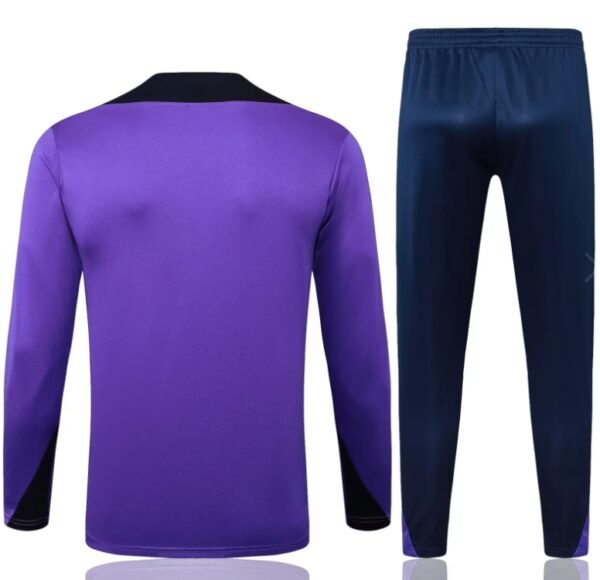 2425 Corinthians purple training suit half zipper kit Size S-XXL - Image 3
