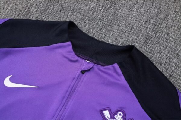 2425 Corinthians purple training suit half zipper kit Size S-XXL - Image 7