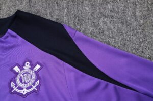 2425 Corinthians purple training suit half zipper kit Size S-XXL - Imagem 6