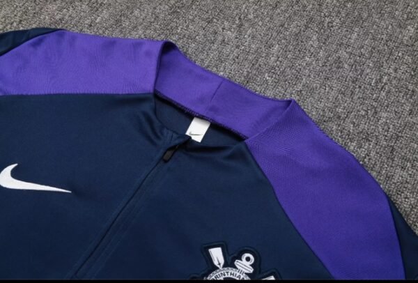 2425 Corinthians half zipper black kit S-XXL - Image 3