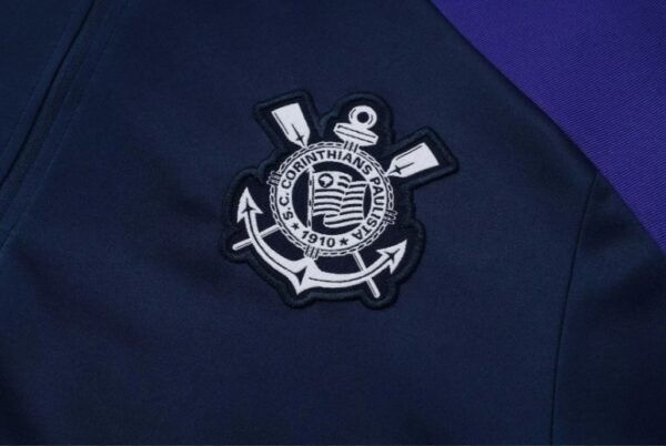 2425 Corinthians half zipper black kit S-XXL - Image 5